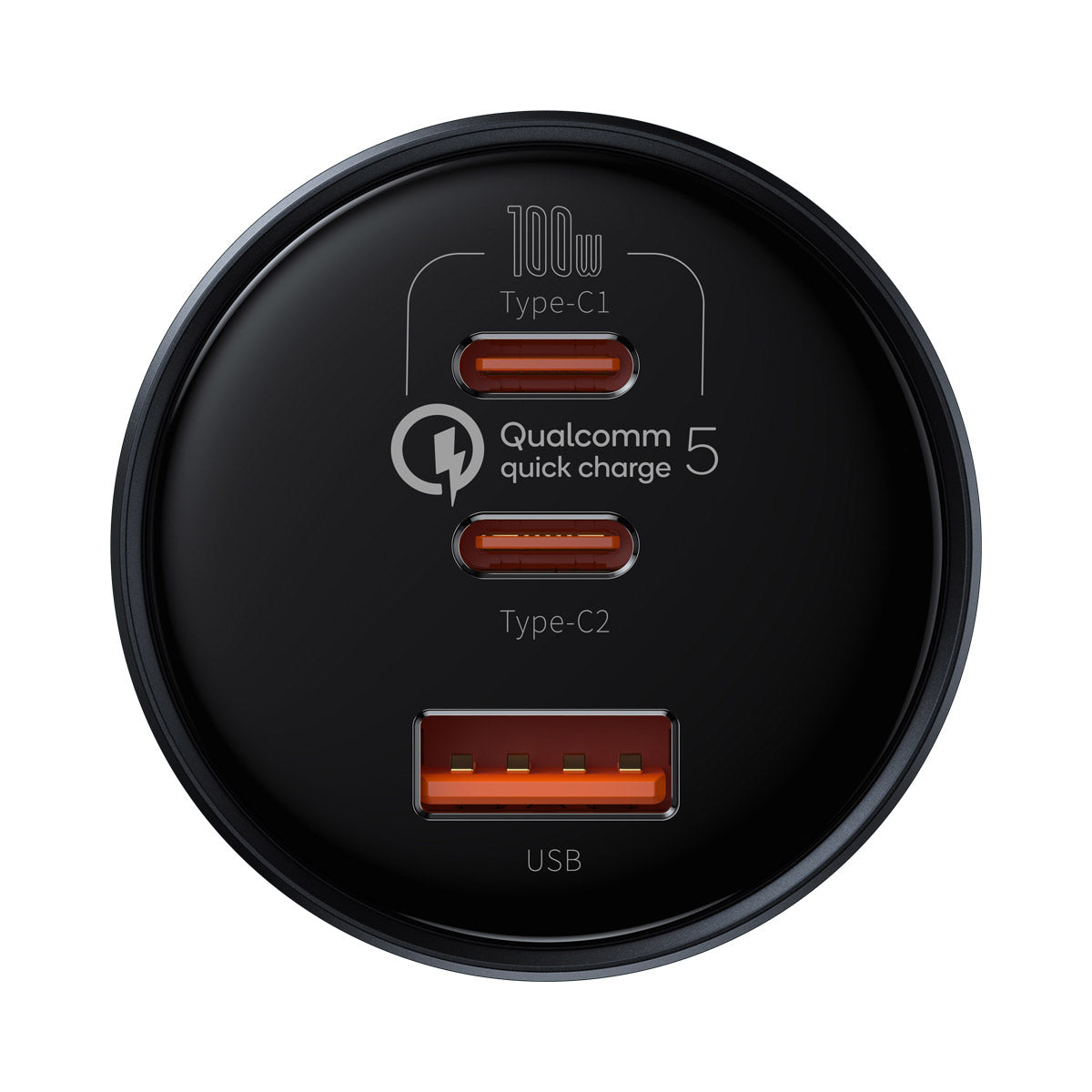 baseus-cargador-de-coche-usb-c-160w-3-puertos image 6
